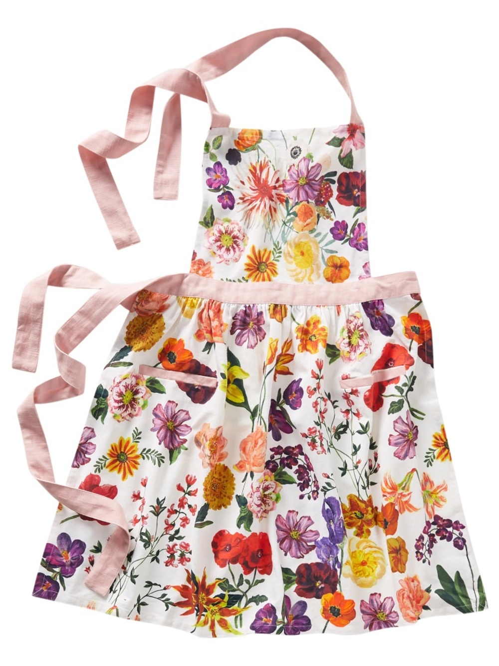 Anthropologie x Nathalie Lete Helena Cotton Floral Apron ASO TV